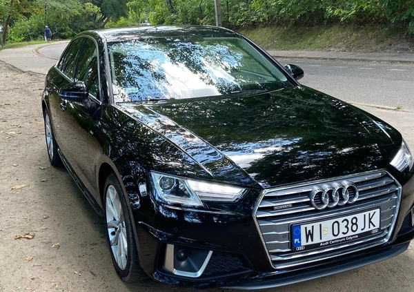 Audi A4 cena 115500 przebieg: 91150, rok produkcji 2019 z Gdynia małe 277